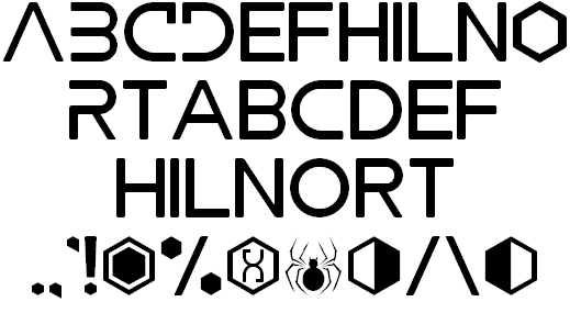 ALTERED CARBON font插图2 ALTERED CARBON font插图2