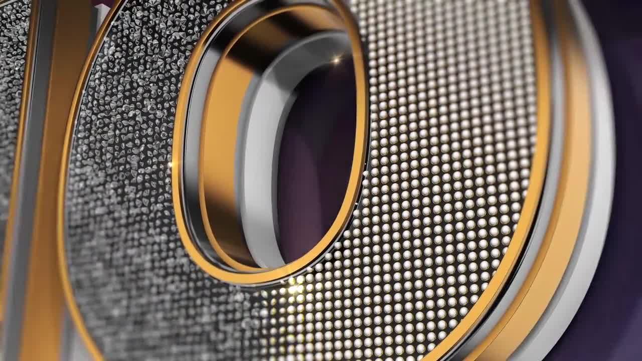 醒目的动态动画钻石徽标素材库精选AE模板