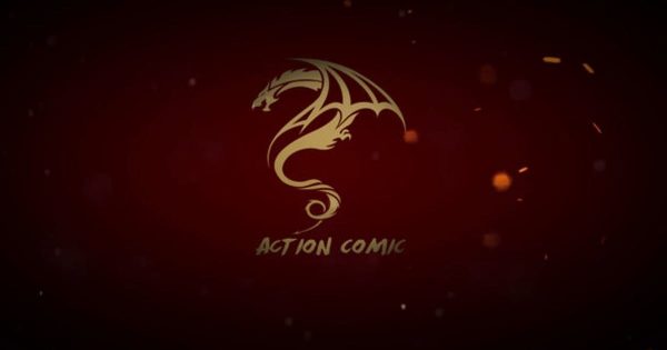 动作漫画游戏转场视频AE素材V1 Action Comic V.1