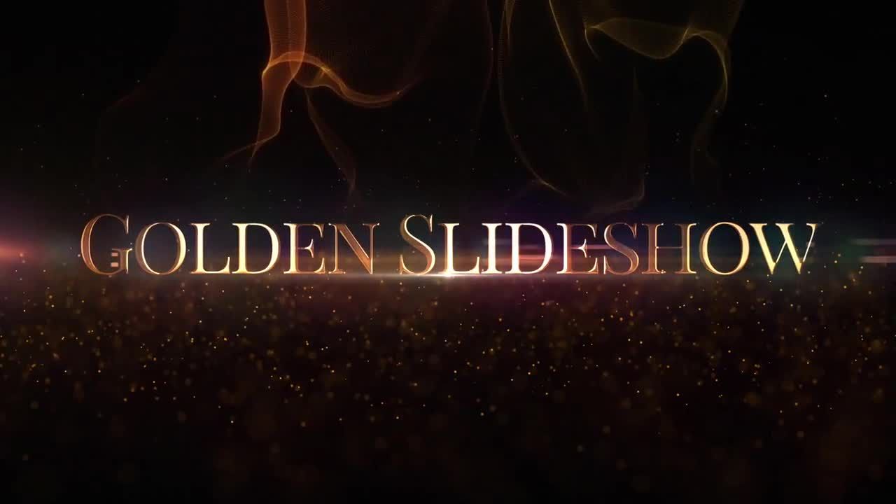 17组闪耀金色动态标题字幕ae模板