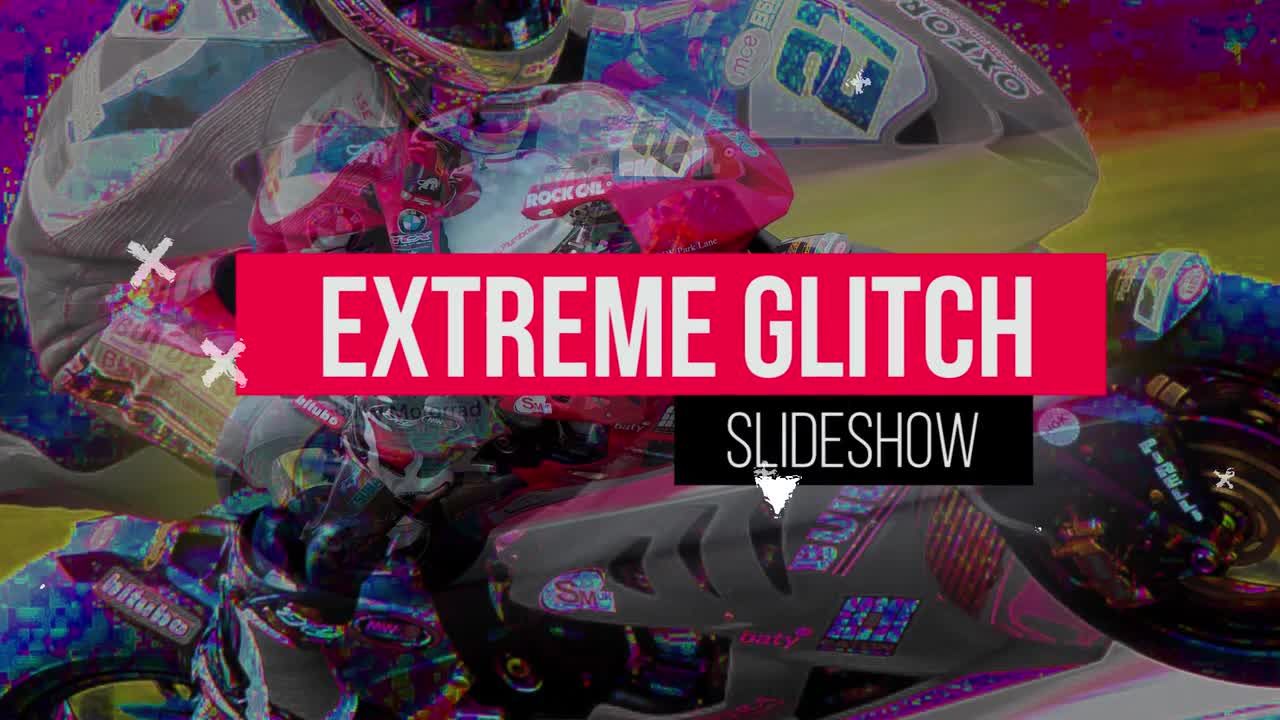 极端小故障幻灯片素材库推荐PR模板