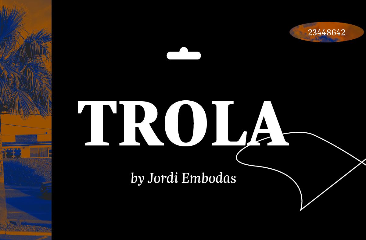 Trola Cyrillic Font Family素材之家精选英文字体