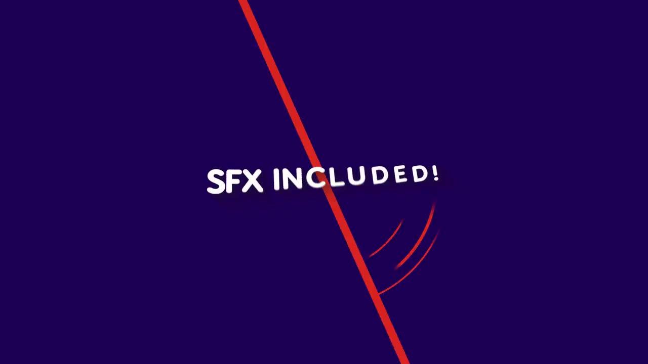 标语徽标显示素材库精选AE模板