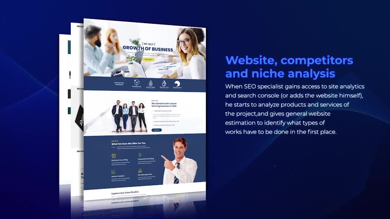 网站品牌宣传促销素材库精选AE模板