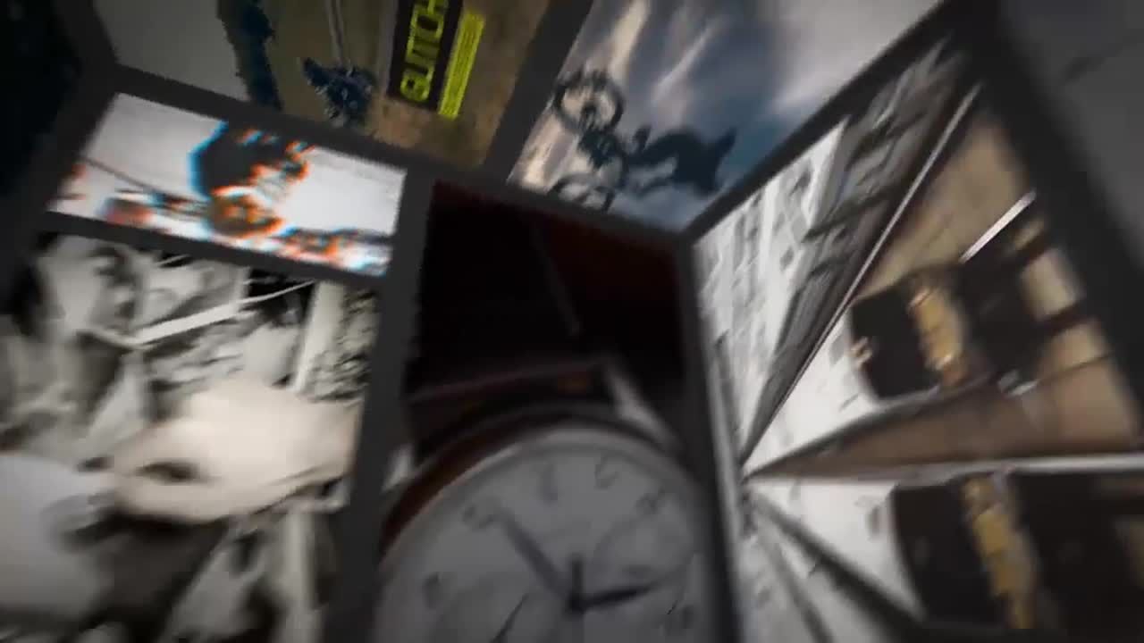 3D毛刺故障效果开场视频素材库精选AE模板