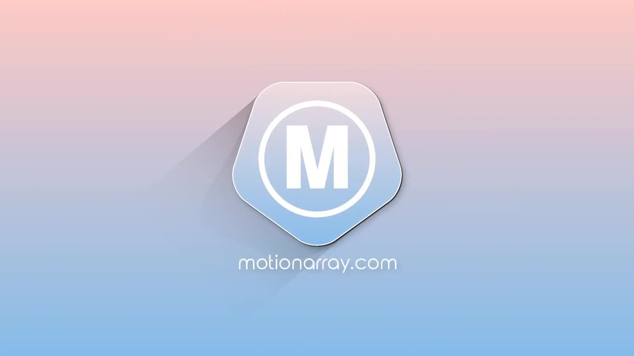 动态动画形状翻转素材库精选AE模板