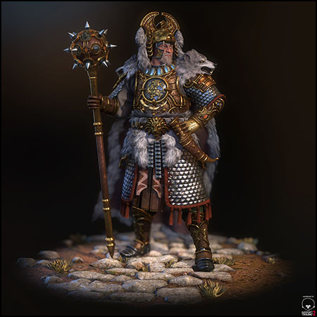 欧洲国王游戏角色素材之家精选3D模型