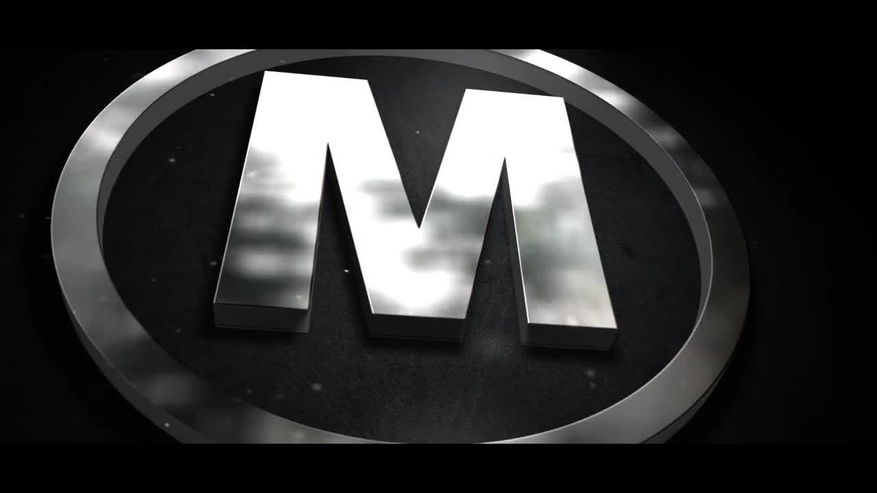 清洁闪亮徽标素材库精选AE模板