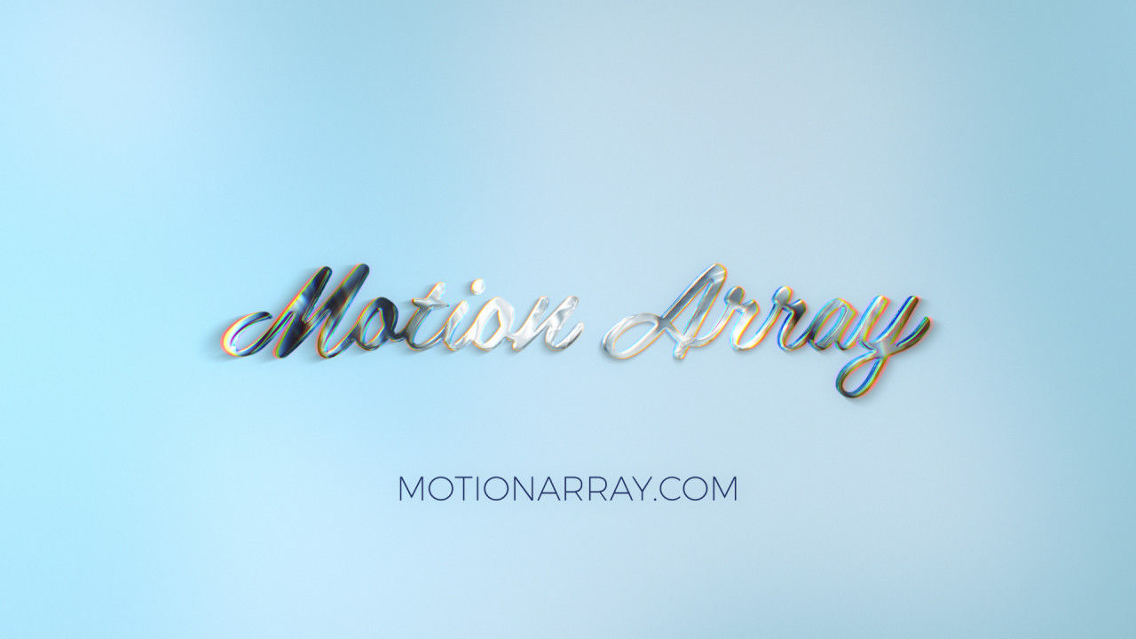 液态银企业徽标素材库精选AE模板