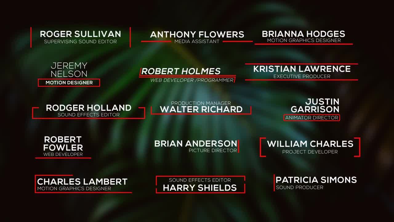 15个流畅时尚和简单动画的低三分之一或时尚的全屏标题素材库精选AE模板