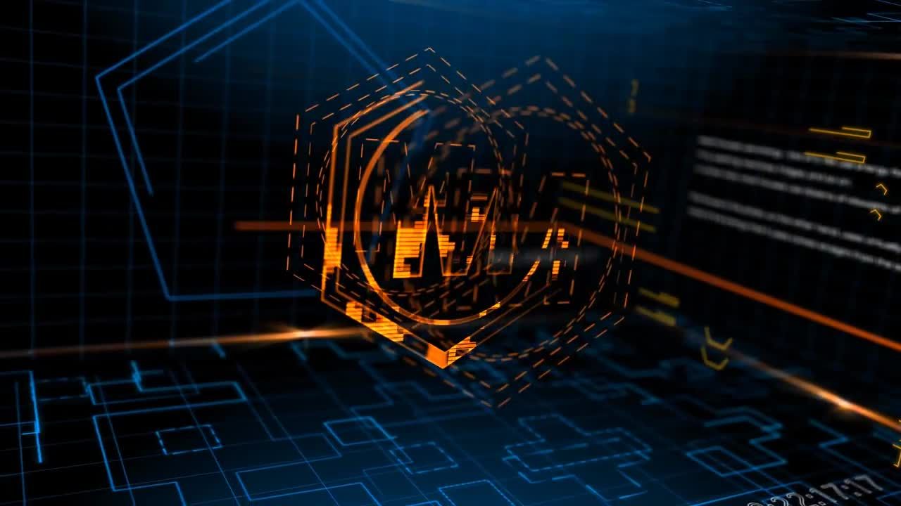 广告技术徽标显示素材库精选AE模板