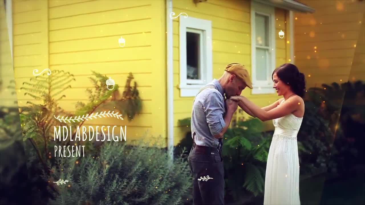 婚礼卷轴动画素材库精选AE模板