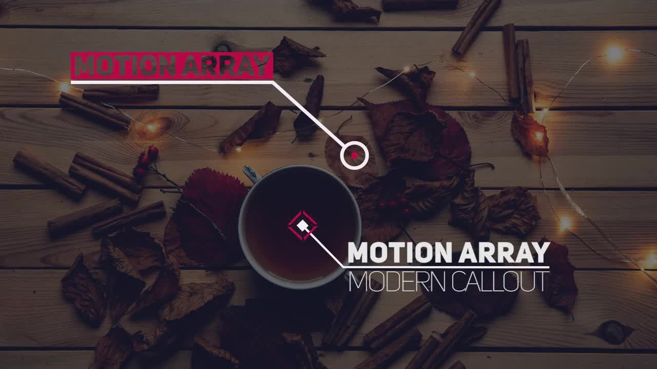 12个时尚标注动画素材库推荐PR模板