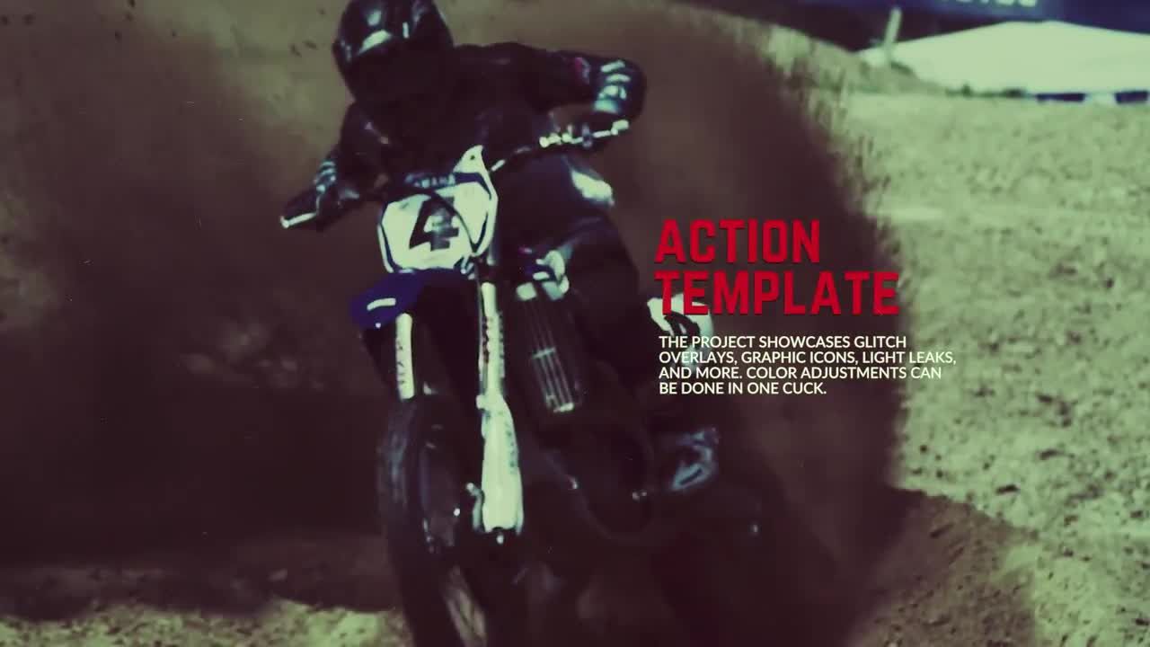 极限运动开场白动画素材库精选PR模板