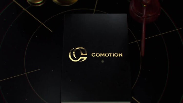 简单精美的法律徽标素材库精选AE模板