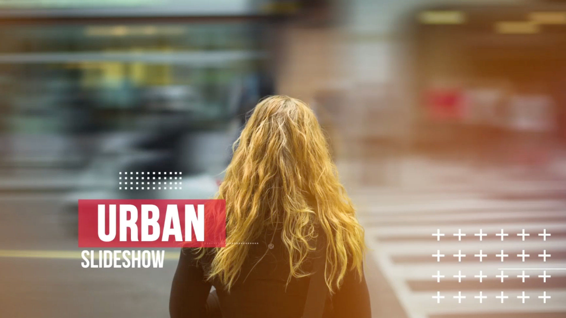 时尚的现代故障幻灯片素材库精选AE模板