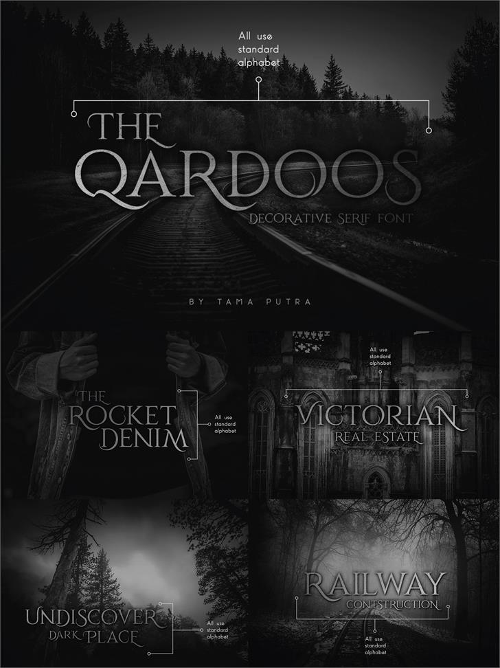 Qardoos Personal Use font插图1