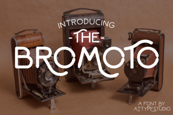 Bromoto Font Family素材之家精选英文字体