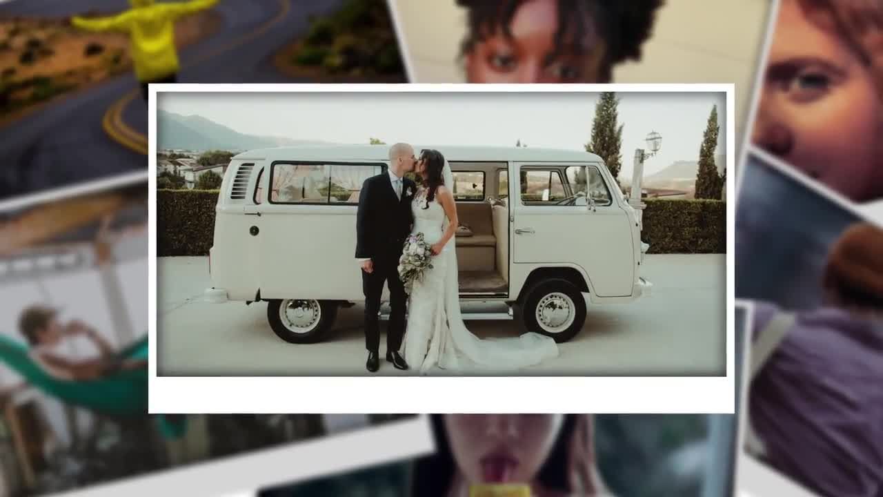 婚礼典雅图库幻灯片素材库精选AE模板