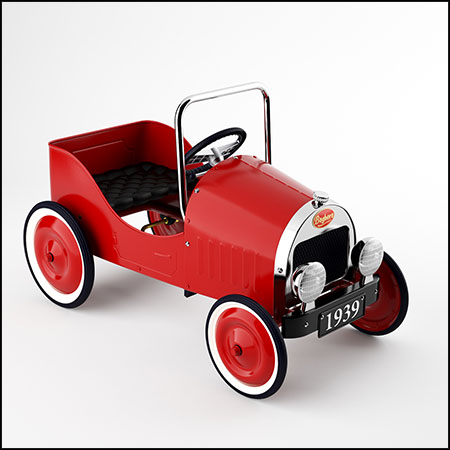 Baghera的经典脚踏玩具汽车素材之家精选3D模型