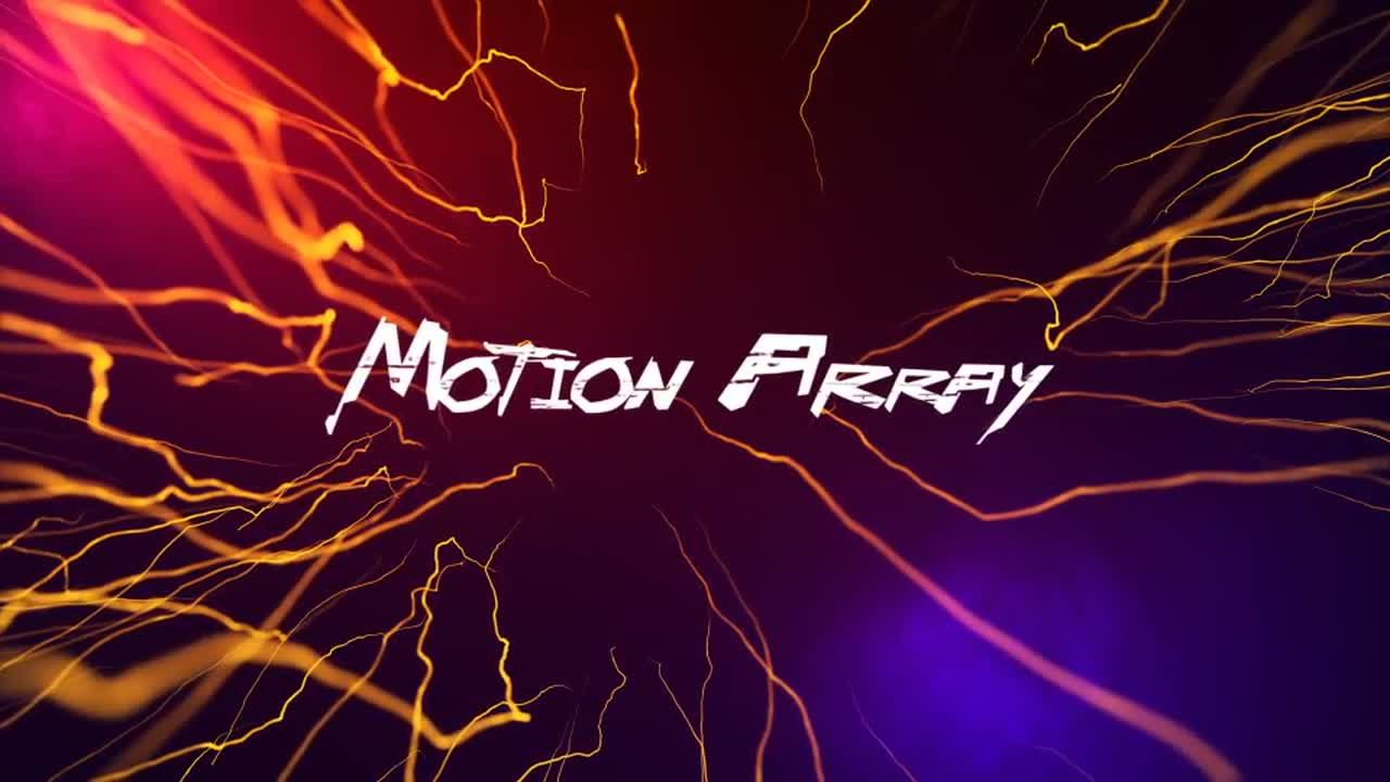 电子徽标显示素材库精选AE模板