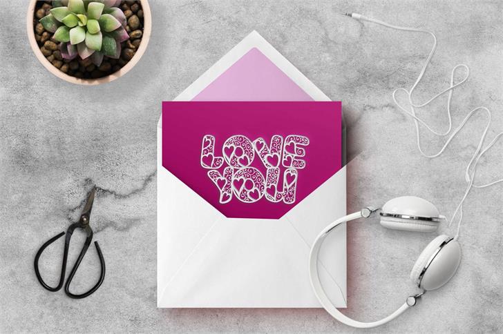 Lamor Demo font插图2