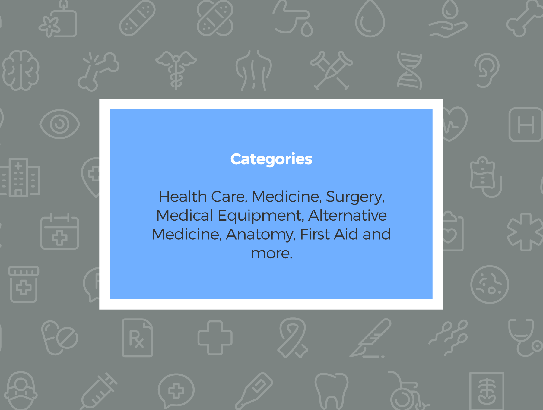 素材库下午茶：医疗健康矢量图标合集下载[Ai]插图(3)