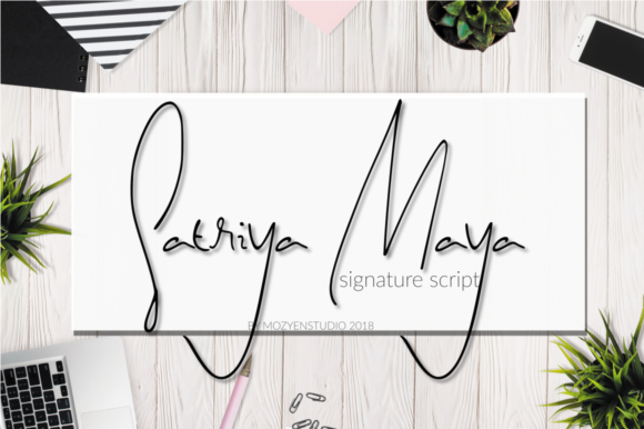 Satriya Maya Font插图