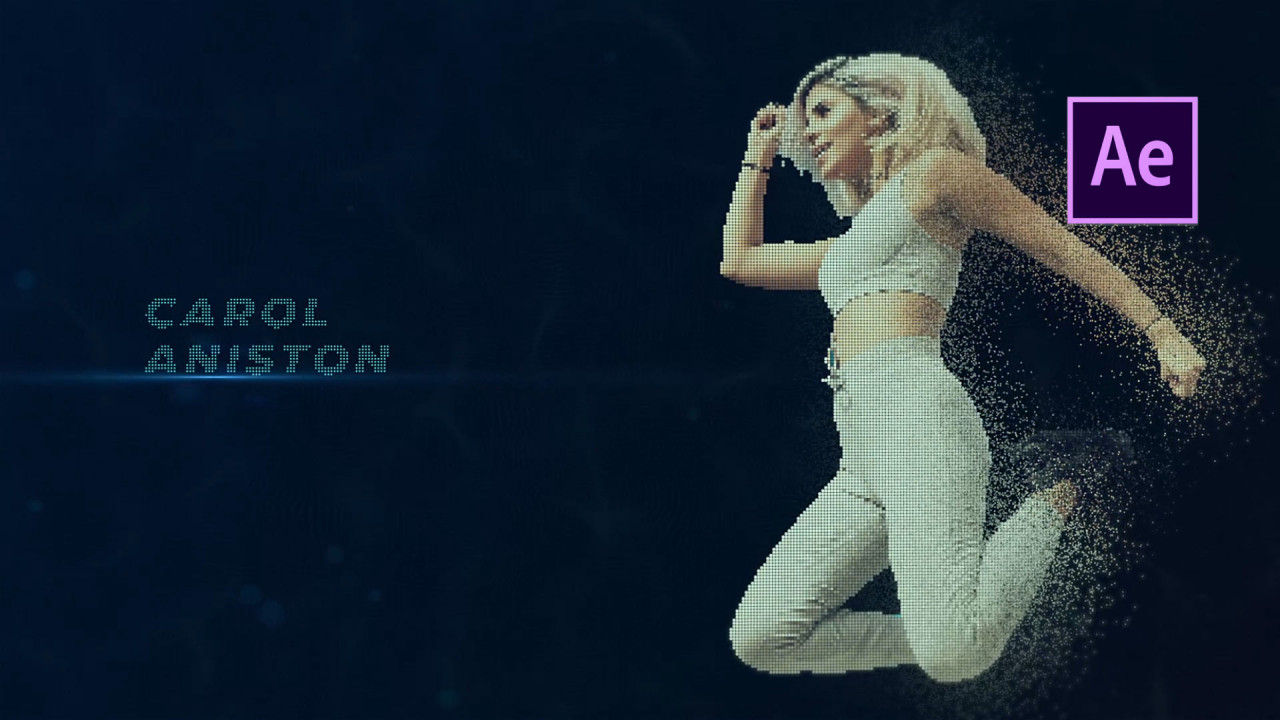 时尚过渡数字标题素材库精选AE模板