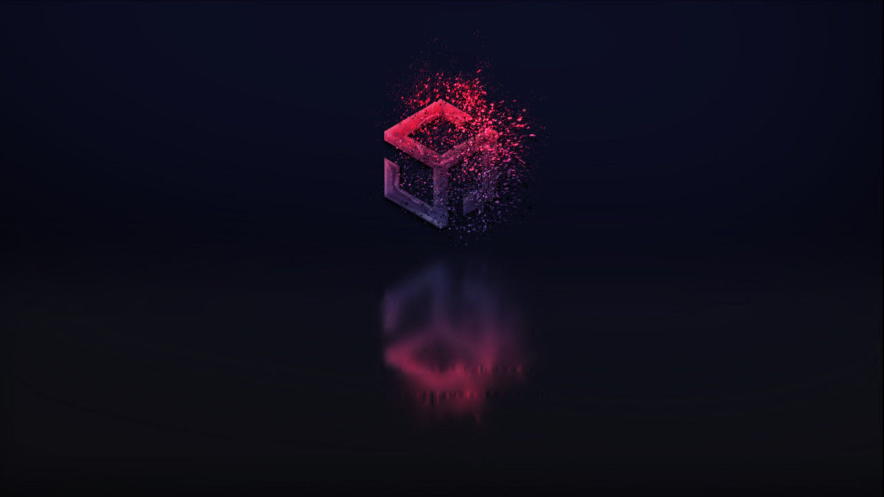 粒子光泽徽标显示效果素材库精选AE模板