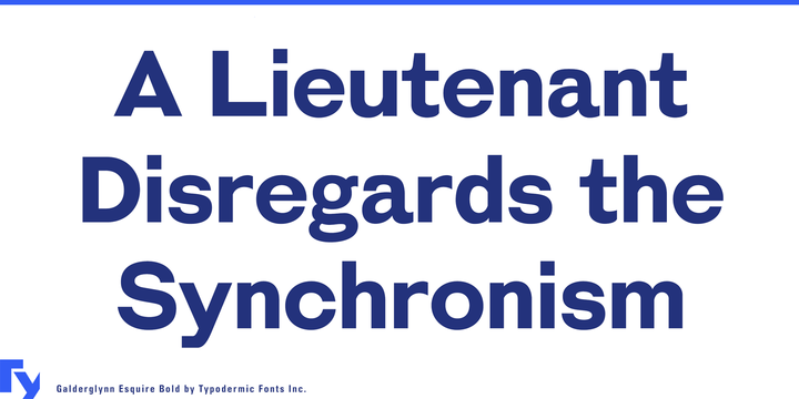 Galderglynn Esquire Font Family插图1