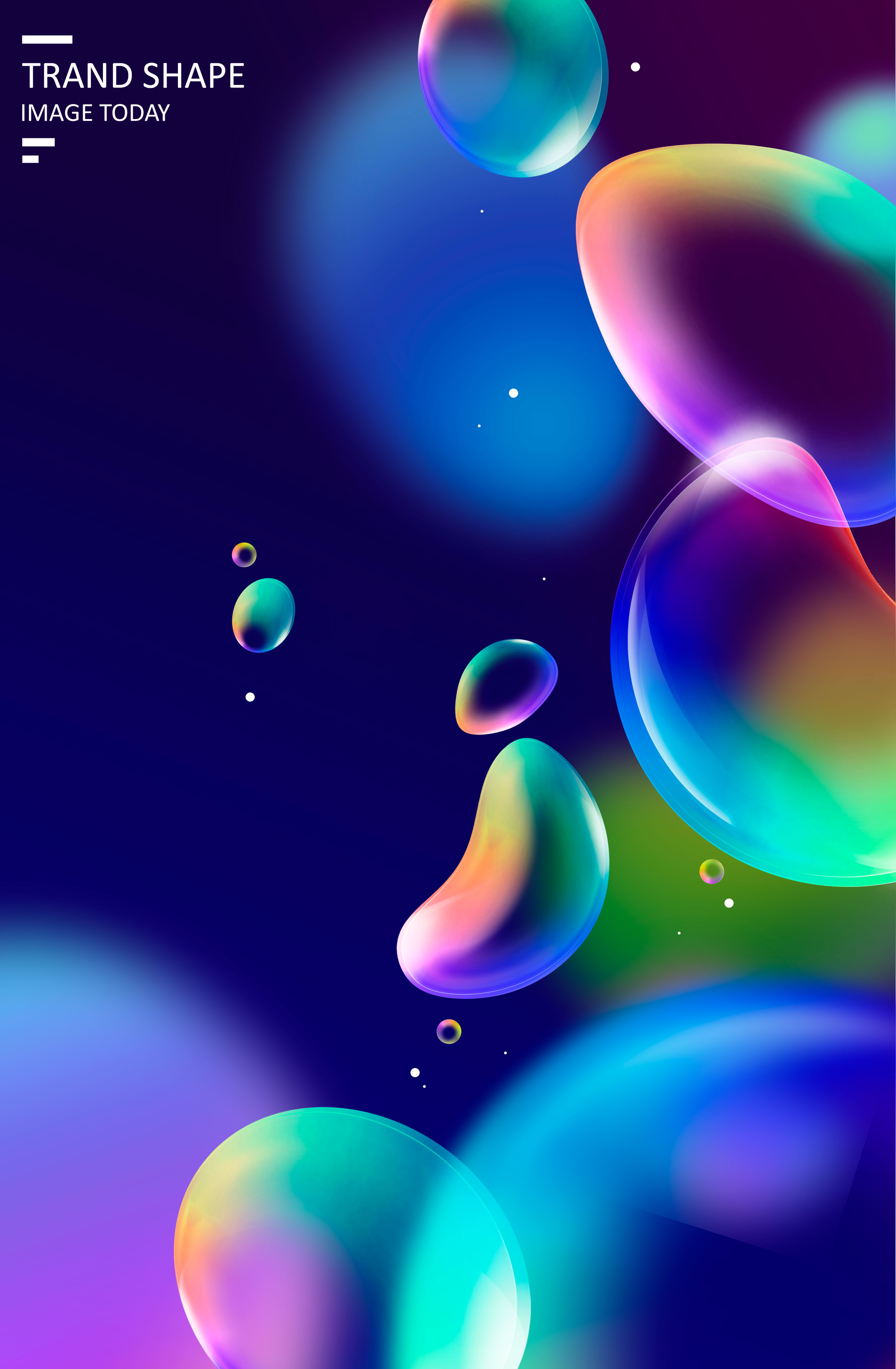 流体渐变色Banner广告创意设计素材套装[PSD]插图