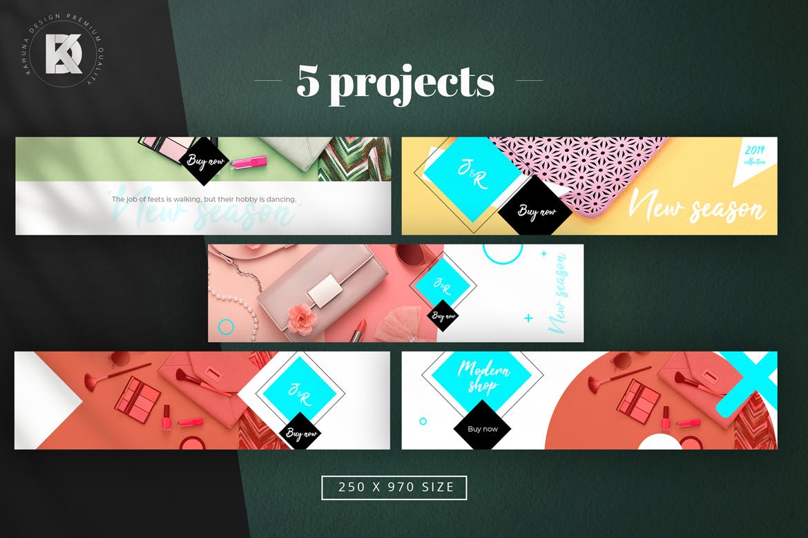 网上商城Banner广告图设计模板 Shop Banners Pack插图(4)