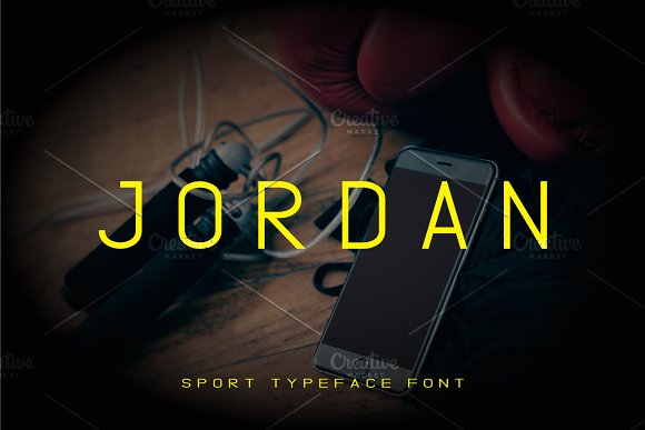 Jordan Sport Font素材之家精选英文字体