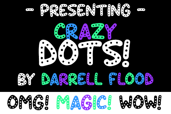 Crazy Dots font插图