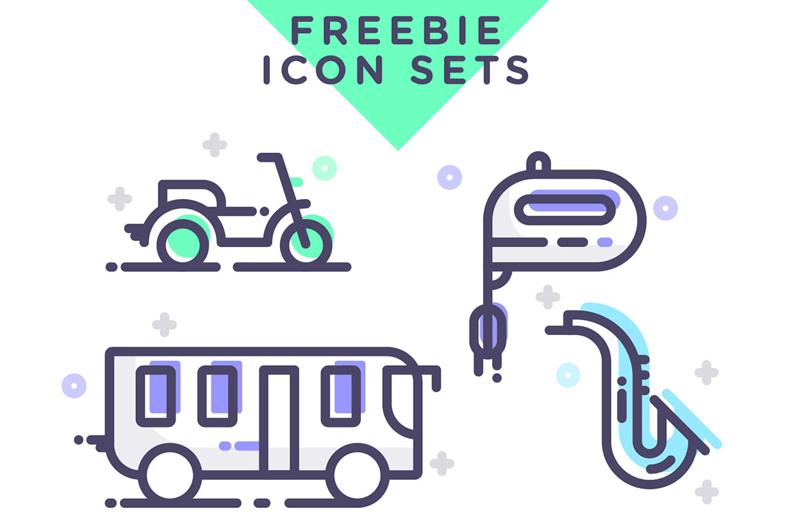 多个主题特色图标合集 Free Assorted Vector Icons插图
