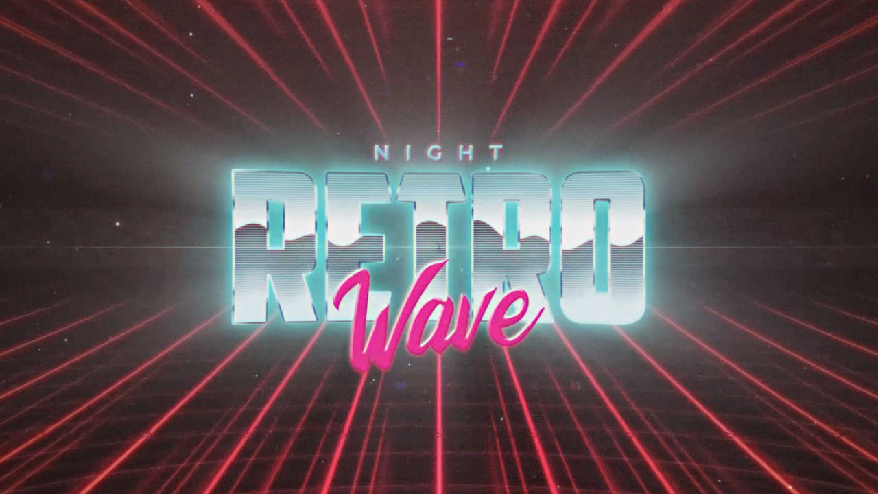 酷炫80年代主题标题动画素材库精选AE模板