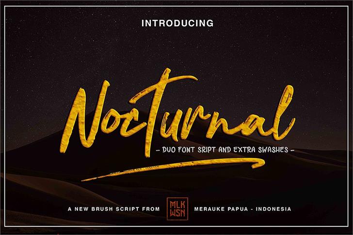 Nocturnal font插图 Nocturnal font插图