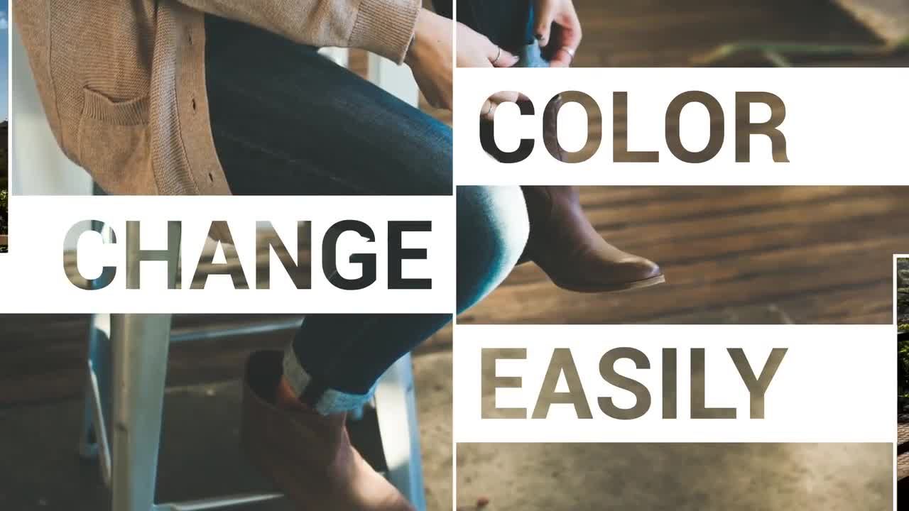 优雅幻灯片照片和视频展示ae模板