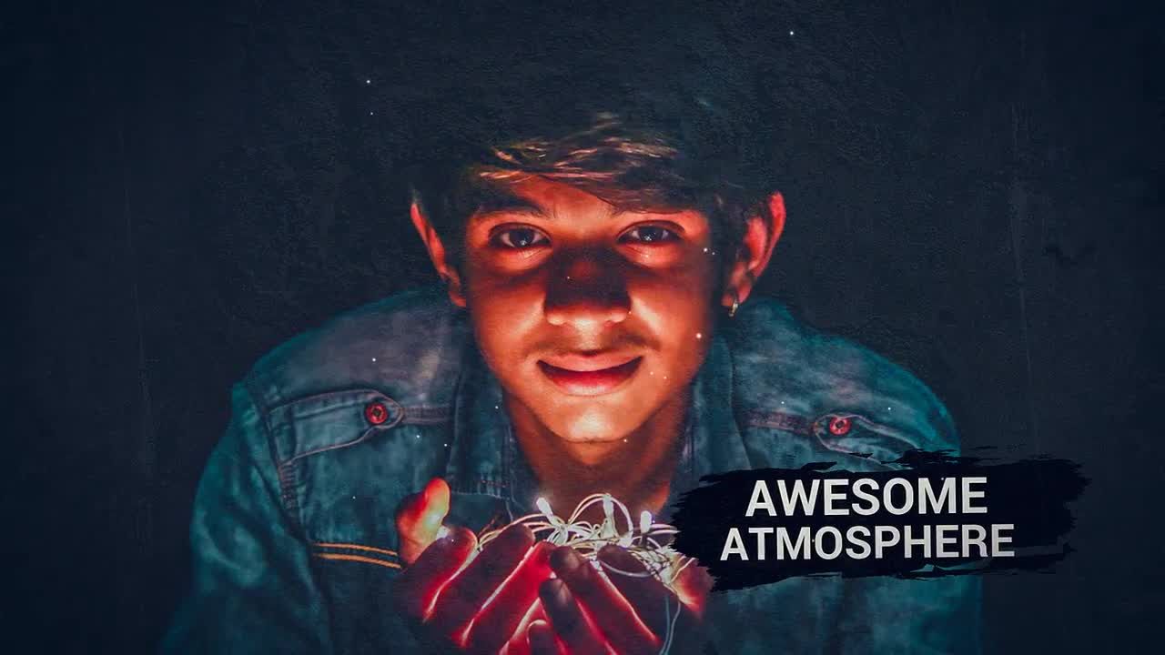 水墨照片开场素材库精选AE模板