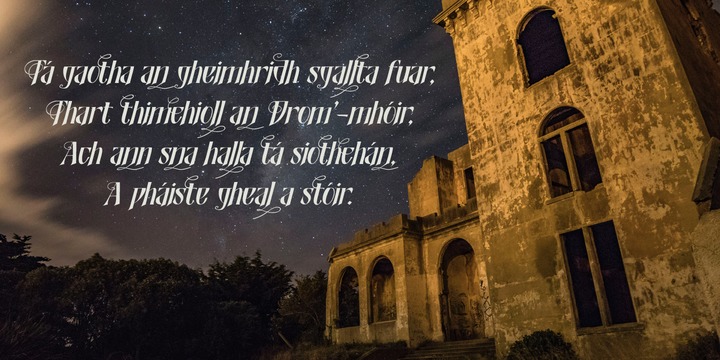 Shadowfield Font Family插图4