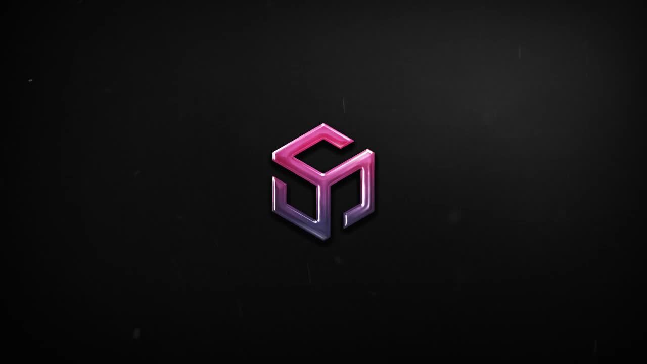 优雅的光泽徽标素材库精选AE模板