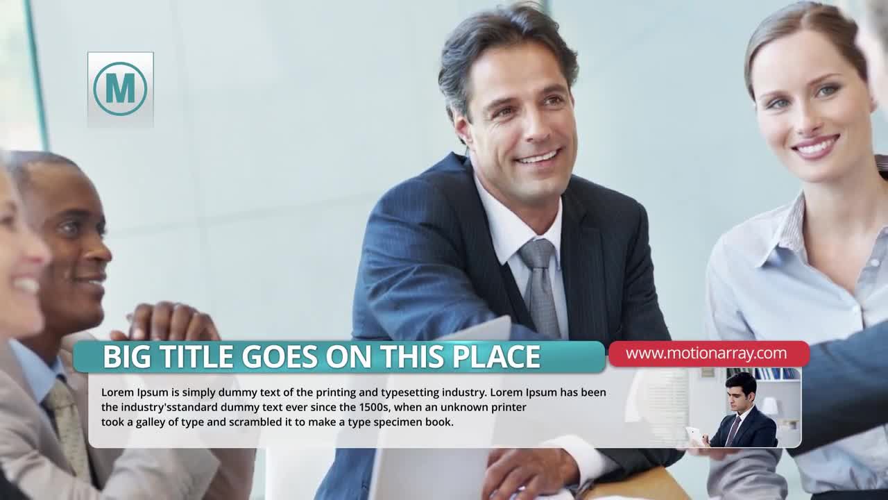 企业宣传介绍视频动画素材库精选AE模板