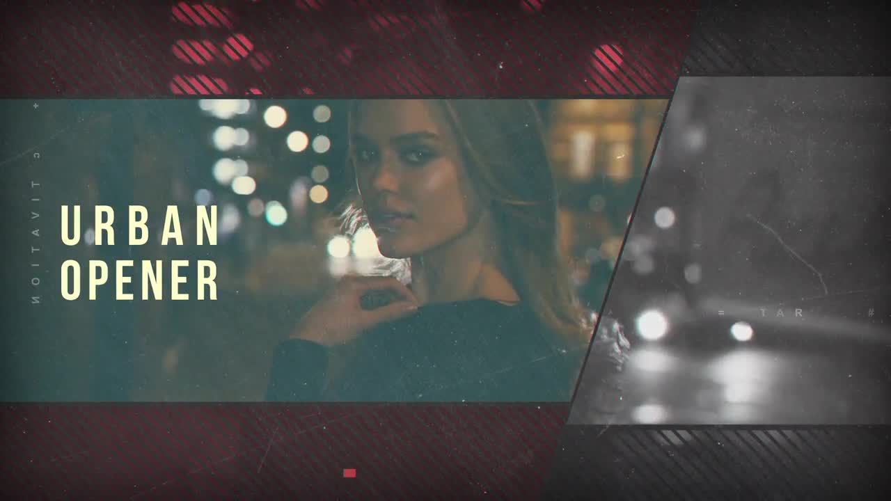 城市简介介绍素材库精选AE模板