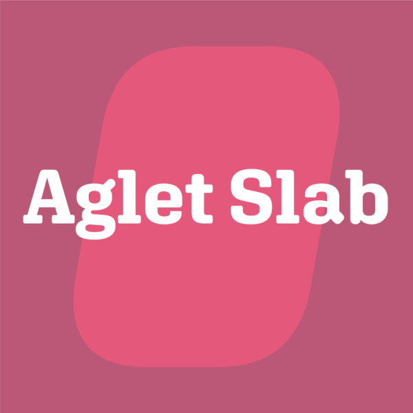Aglet Slab Font Family素材之家精选英文字体