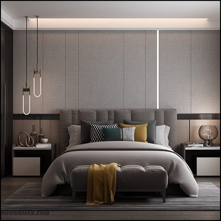 欧式卧室场景素材之家精选3D模型By ‎Huy Hieu Lee