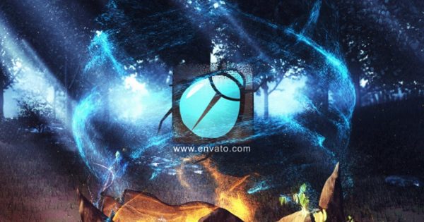 超现实魔法Logo特效演示素材库精选AE模板 Magical Nature Logo