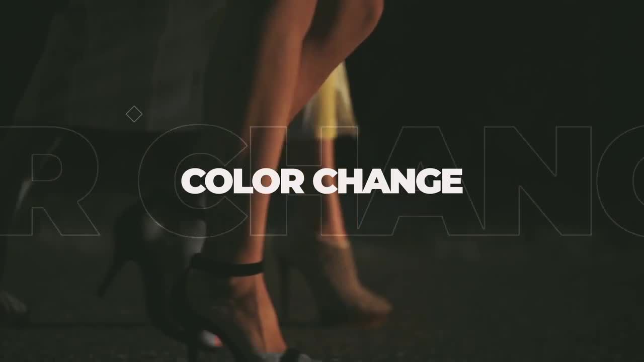 外观的时尚转场素材库精选AE模板