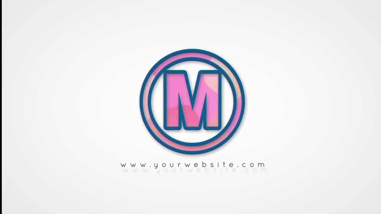 翻页徽标显示素材库精选AE模板