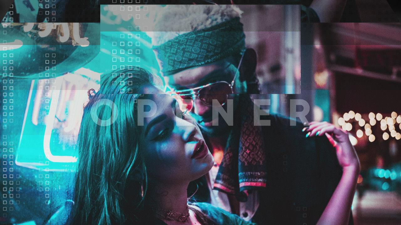 超现代的时尚开瓶器素材库精选AE模板